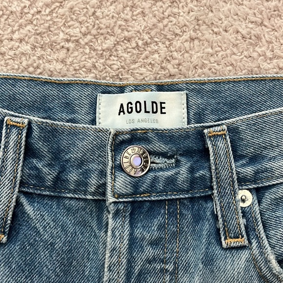 NEW AGOLDE 90’s Mid Rise Straight Fit Jeans Size 26 - Picture 7 of 10